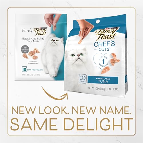 Fancy Feast Purina Tuna Cat Treats (5 Pack) 10 Count Pouches - image 2
