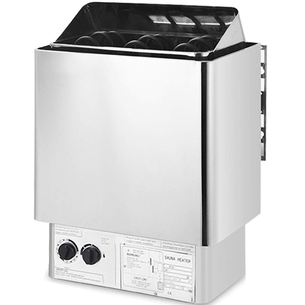 Amazon.com: RSTJ-Sjef 6KW Sauna Heater 220V Dry Steam Bath Sauna Heater  Stove with Internal Controller, Electric SPA Heater Stove for Max.318 Cubic  Feet Home Hotel Sauna Room,Internal Control,6KW : Patio, Lawn u0026