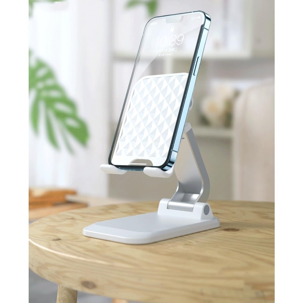 Support téléphone portable bureau pliable universel pour smartphone et tablette - 4