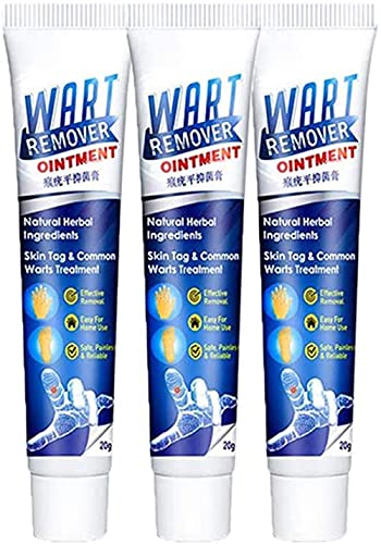 crema per la rimozione delle verruche per il trattamento delle verruche per i piedi crema per la cura rimozione,verruca e callo - efficace e senza cicatrici (3 pezzi)
