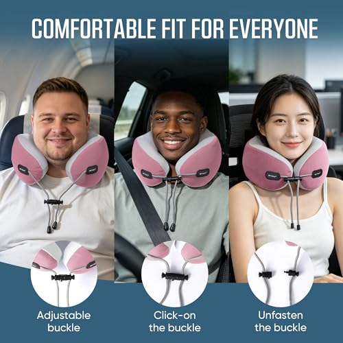 Premium Travel Neck Pillow Cooling Ice Silk Memory Foam Cervical Pillow - image 2