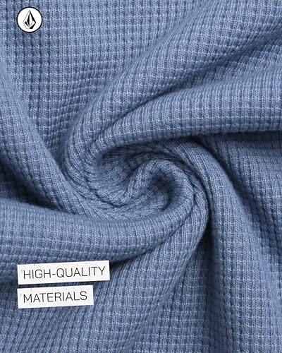 Volcom Boys Hoodie Tee - Stone Dyed Striped and Henley Hooded Long Sleeve Shirts - Comfortable Casual Hoodies for Boys (8-16)4