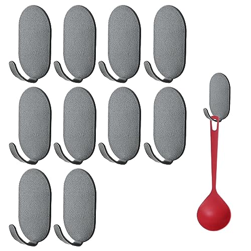 fanelod Ganchos de pared adhesivos | Portasombrero de entrada - Perchero de pared para pared, cocina, bolas de baño, dormitorio, salones