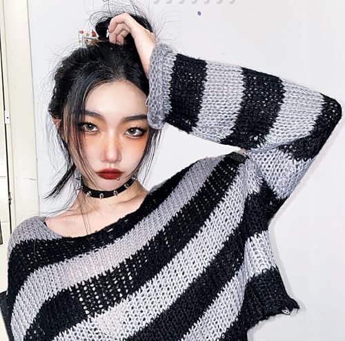 3pcs punk accessories Choker Necklace and spiky bracelet for women men, punk jewelry spiked bracelets studded bracelet leather choker4