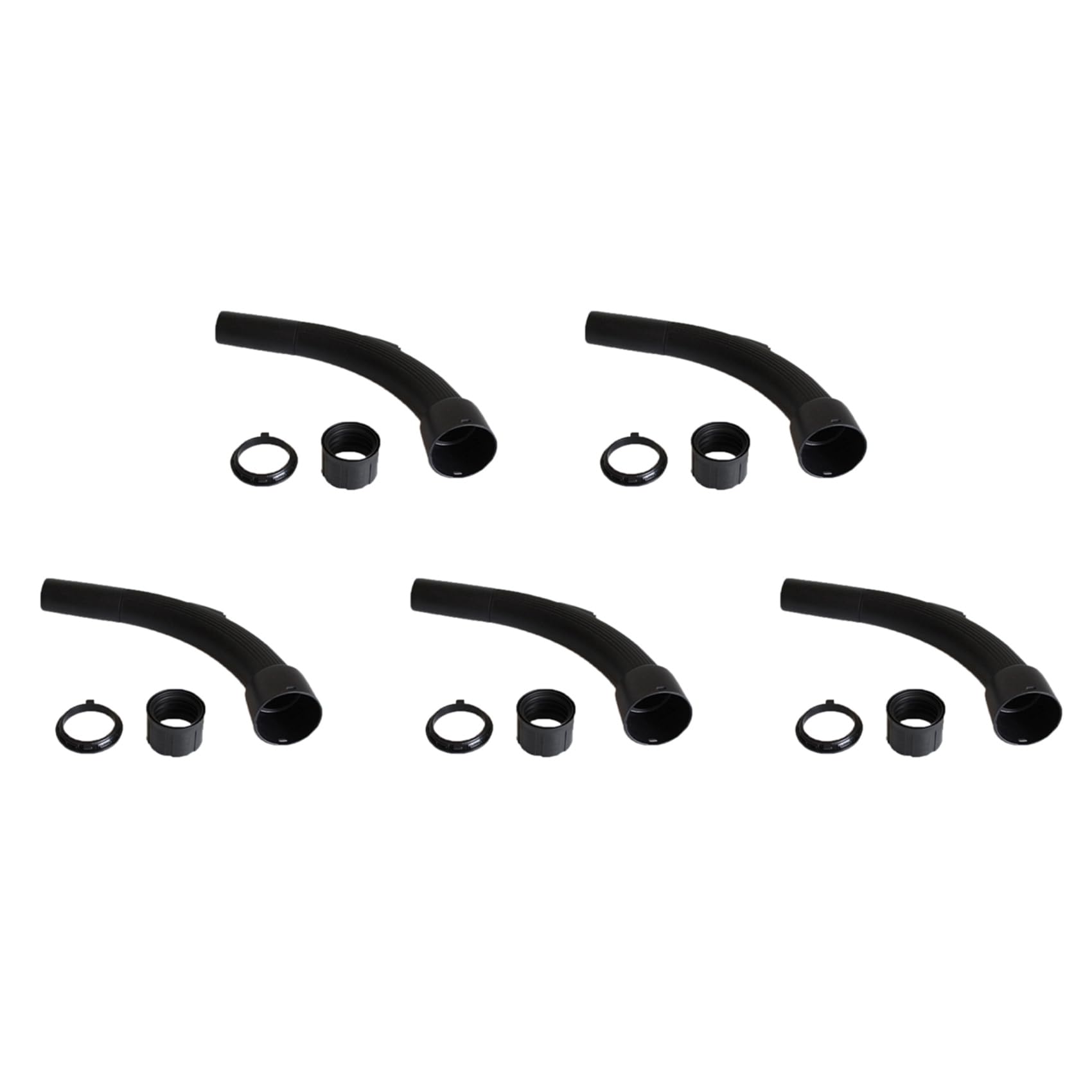 Vjsujehgy 5X Universal Vacuum Cleaner Hose End Part Bend Bent Handle Tube Wand Set 32mm Household Supplies