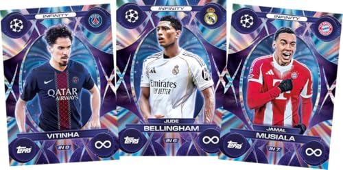 Image of Topps UEFA Champions League Match Attax 2025-26 Trading and Collectible Card Game (Bonanza Pack Plus)