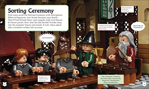 Image of LEGO Harry Potter A Spellbinding Guide to Hogwarts Houses