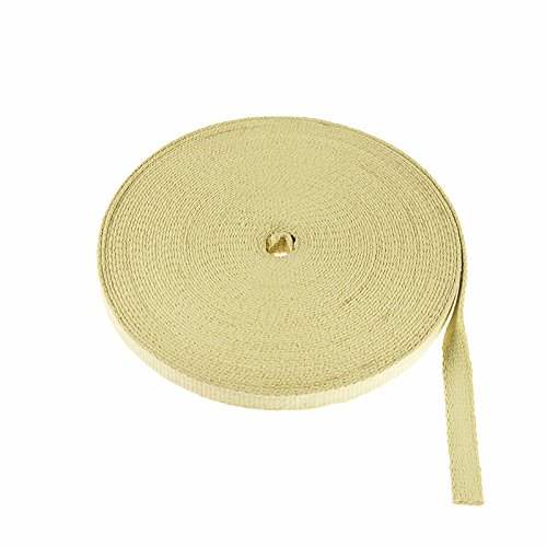 Play Dupont Braided Kevlar Utility Wick/Webbing for Outdoor Activities, Tactical, Survival & Fire - 1 Metre Section - Cut to Measure (25mm Wick)