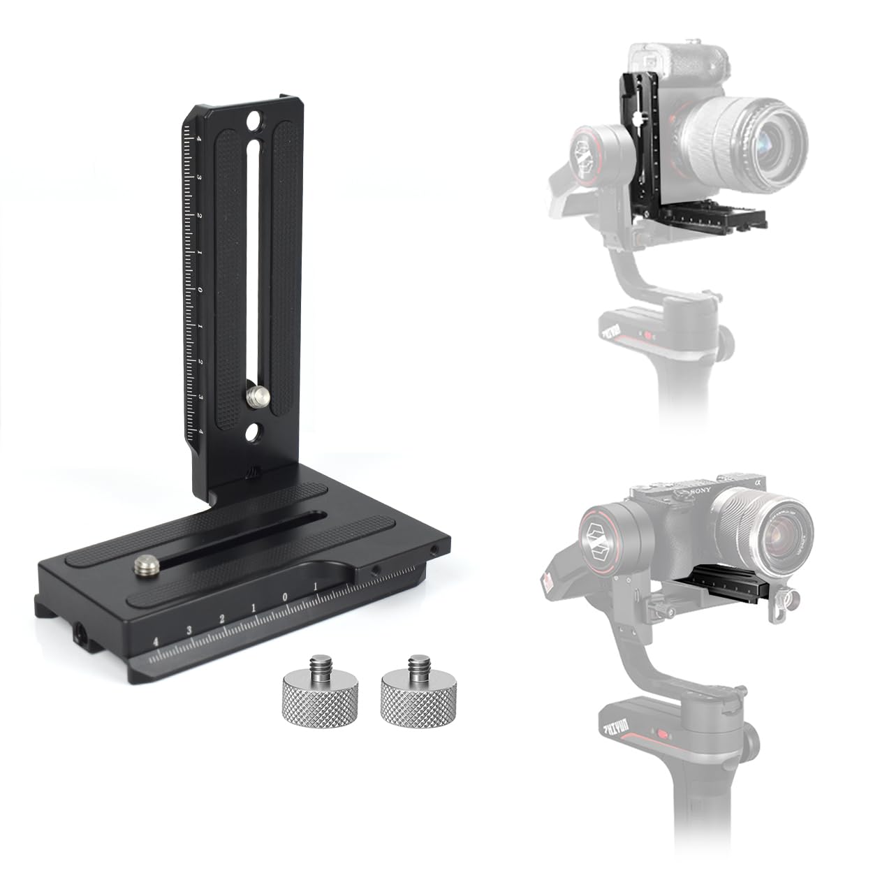 Amazon.com : Akeipho L Bracket Vertical Mount Quick Release Plate 