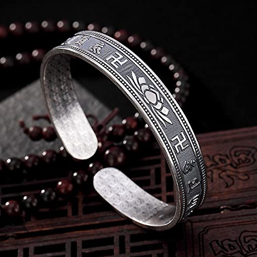 Bijoux d'exception en argent s999 pur pour homme et femme moderne