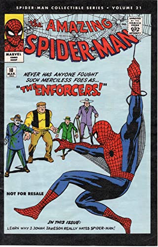 Spider-Man Collectible Series, no. 21 (2006) (Never Has Anyone Fought Such Merciless Foes as ... 'the Enforcers!') (reprint from The Amazing Spider-Man 10)