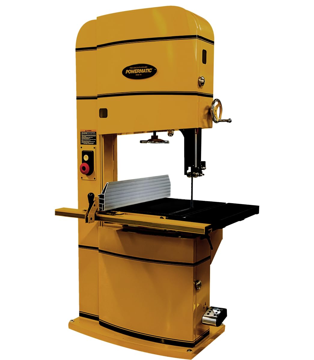 Powermatic 24-Inch Woodworking Bandsaw with ArmorGlide, 5 HP, 230/460V 3Ph (Model PM2415B-3T)