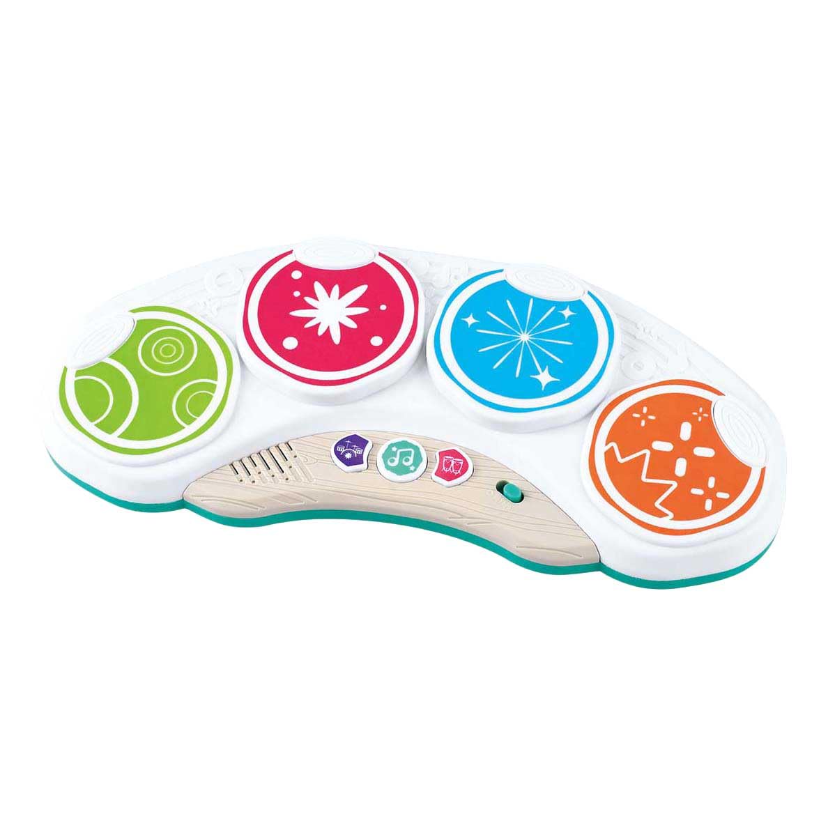 Playgo tambor de mano tambor de juguete con luz y sonido para niños