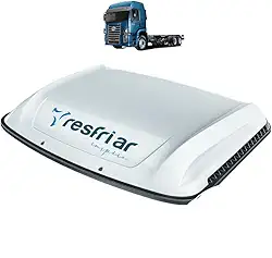 Climatizador de Ar Caminhão Série 8 com Controle e App Branco VW Constellation 24v - Resfriar