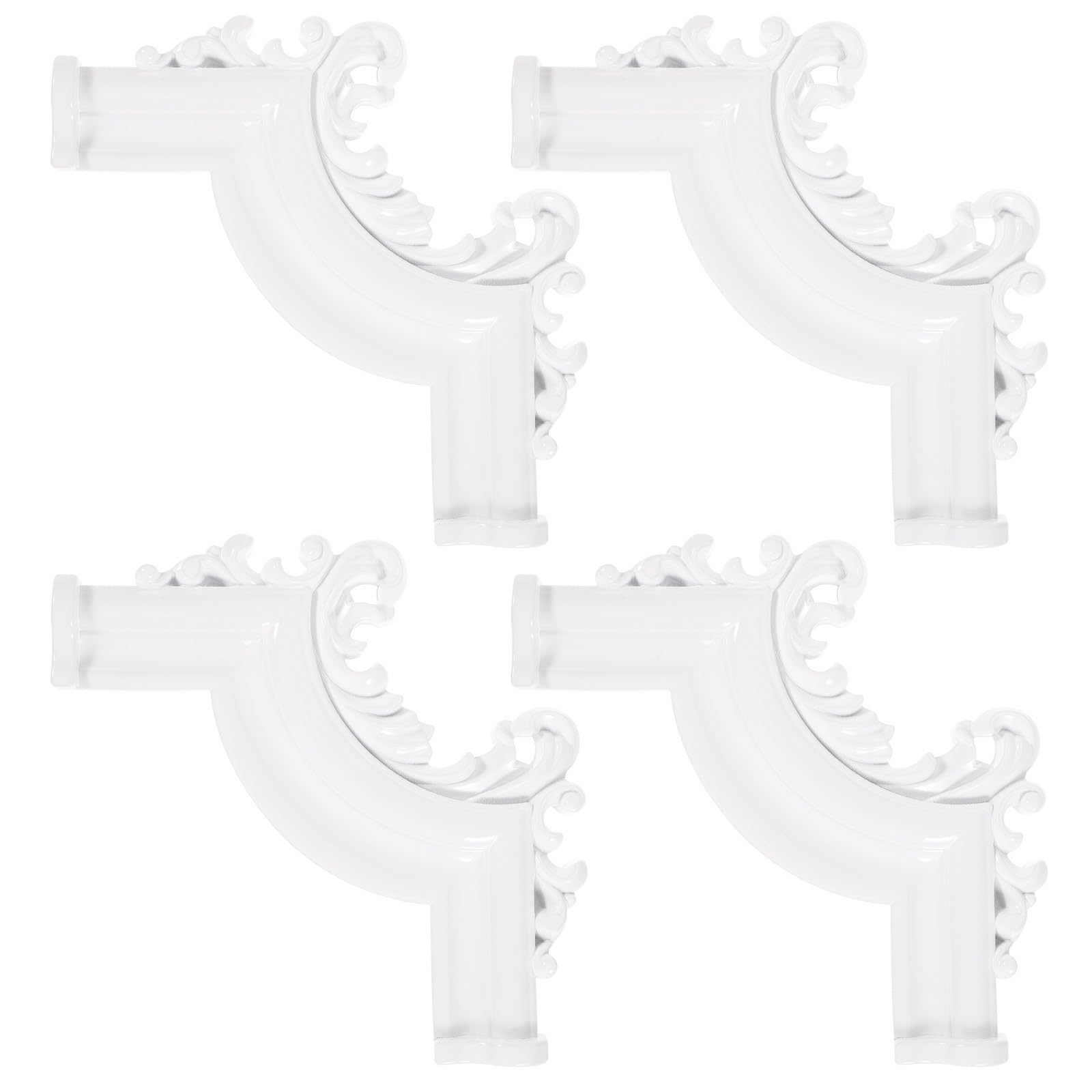 Molduras de techo de esquina fáciles de instalar, molduras de PVC para tapar juntas de pared