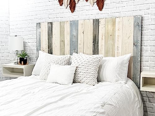 Barn Walls QHFHMER Farmhouse Mix Signature Design, Multicolored Solid Wood Headboard thumb #3
