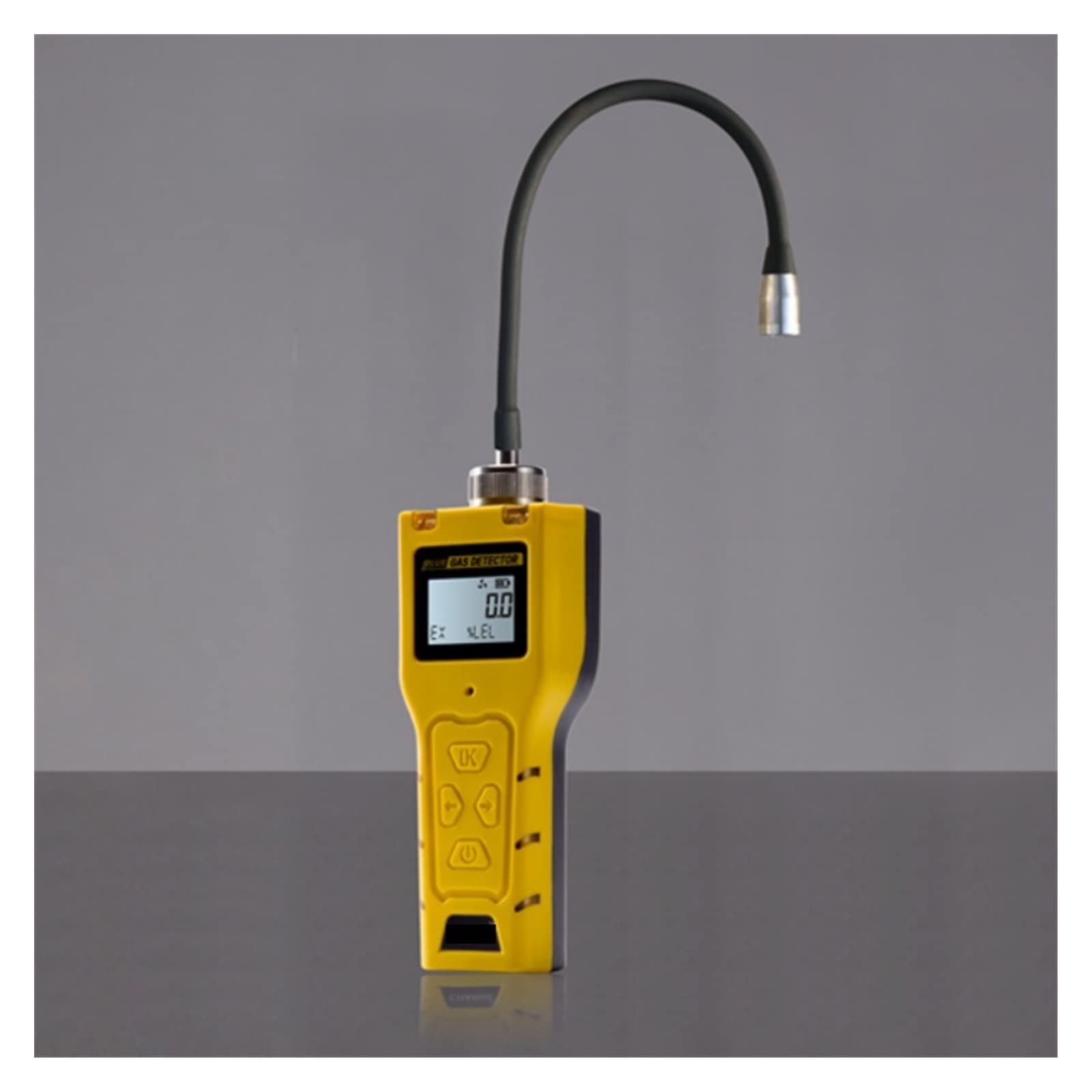 Rilevatore Gas, Misuratore di perdite tenuto in mano del rivelatore portatile del gas dell'azoto N2 for il pompaggio/diffusione attivi Temperatura Umidità/PPM, mg/m3,%VOL, mg/L per Lavoro, Casa