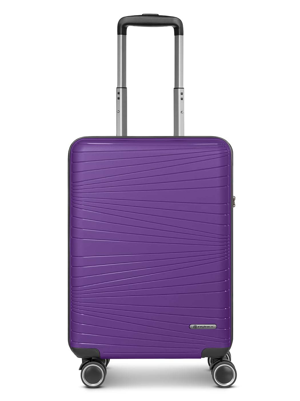 Franky Dallas 3.0 walizka na kółkach z twardą obudową, 4 rolki, purpurowy, Koffer S 55 cm, Walizka z podwójnymi kółkami i zamkiem TSA