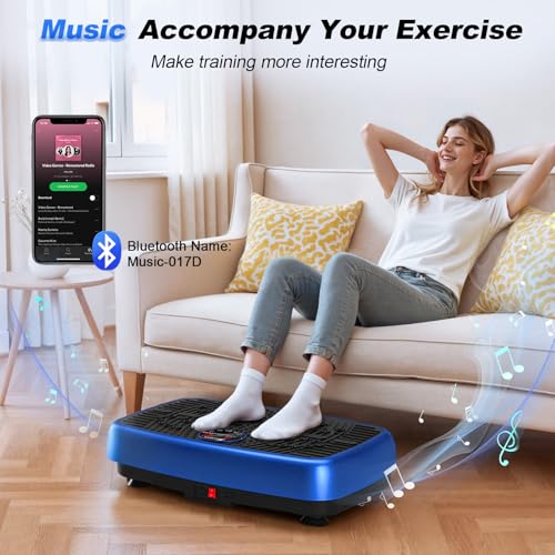 Image of Vibration Plate Exercise Machine, 2026 EvoSpark Dual Motor Vibration Plate for Lymphatic Drainage, 3D & 4D Whole Body Vibration Plates for Weight Loss, Shaker Workout Equipment for Women Men Home