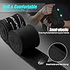 LIBERLUPUS-Elastic-Professional-120180-Inch-Hand-Wraps-for-Men-Women-Boxing-Gloves-Martial-Arts-Wraps-with-Hand-Wrist-Support-Stretch-Boxing-Handwraps-for-Kickboxing-Muay-Thai-MMA-Pair LIBERLUPUS Elastic Professional 120/180 Inch Hand Wraps for Men Women, Boxing Gloves Martial Arts Wraps with Hand & Wrist Support, Stretch Boxing Handwraps for Kickboxing Muay Thai MMA (Black, 180)