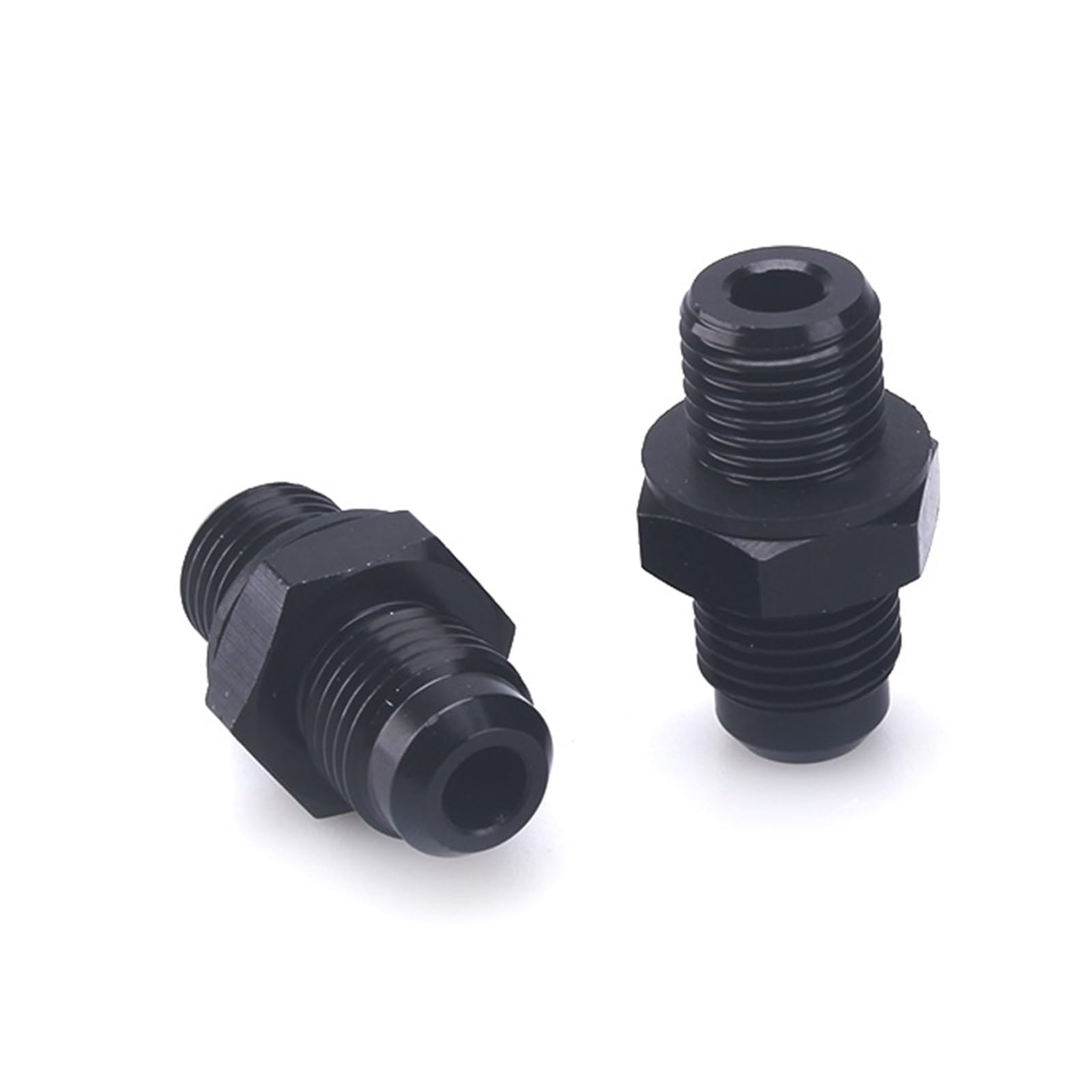 Dgoingpi An8 An6x 1/4Nps X 1/4Nps Transmission Oil Cooler Adapter Fittings Fit For Gm Turbo 350 400 700R 4L60e Oil Cooler Fittings Transmission Oil Cooler Oil Cooler(An8)