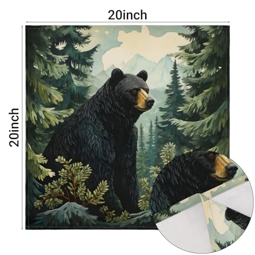 Servilletas de Tela Tablerazzi Multicolor 50.8x50.8 cm Pack 4 miniatura 3