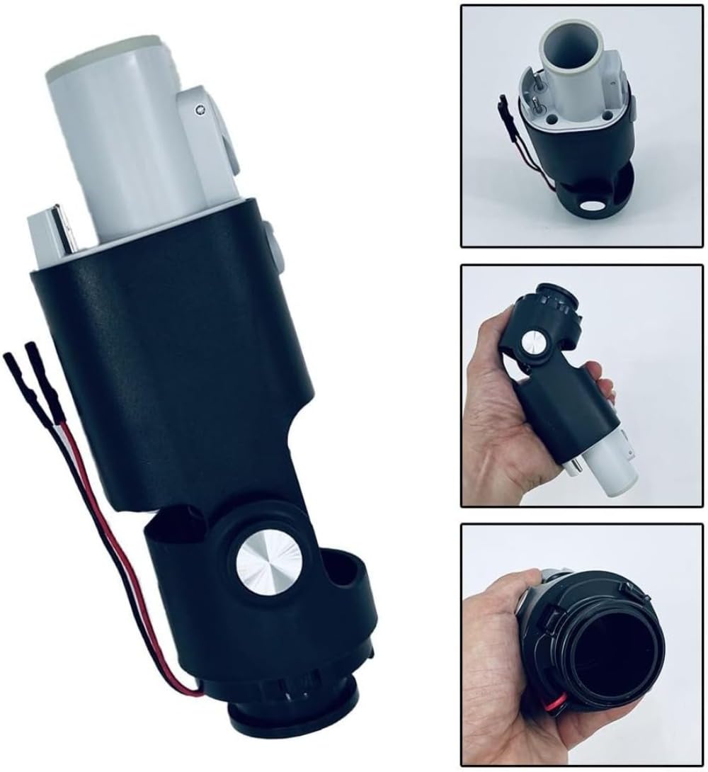 elektrischer Schlauch für Bodenbürsten, kompatibel mit Roidmi Handstaubsauger X20 X30 F8 NEX Serie, Bürste für M8 XCQ02RM F8e F8Epro NEX2 X30pro S1 Speziell für XCLEA P10, Schwarz