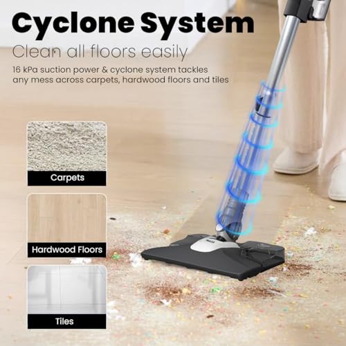 Image of INALSA DustMaster 3-in-1 Vacuum Cleaner with Mopping|800W Powerful Motor|16 kPa Strong Suction|250ml Water Tank|HEPA + SS Filtration | 800ml Dust Tank | Stick & Handheld Mode | Lightweight Design