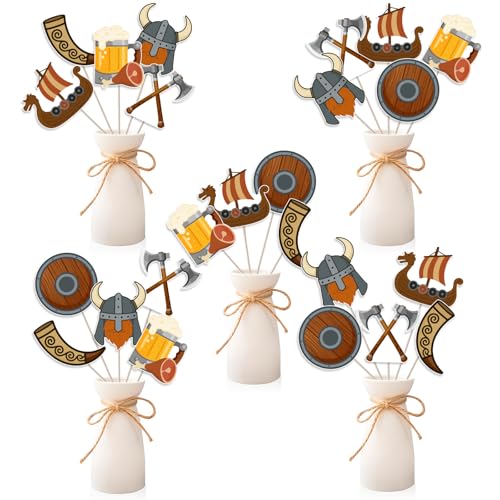 Cheerupp Viking Party Decorations 24 pieces