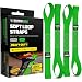 RHINO USA Soft Loops Motorcycle Tie Down Straps (4pk) - 10,427lb Max Break Strength 1.7" x 17" Heavy Duty Tie Downs for use with Ratchet Strap - Secure Trailering of Motorcycles, Kayak, Jeep, ATV, UTV