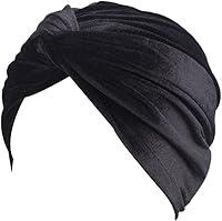 Vista 7 de Decou Sombrero de gorra StrecthTurban con pliegues de color brillante