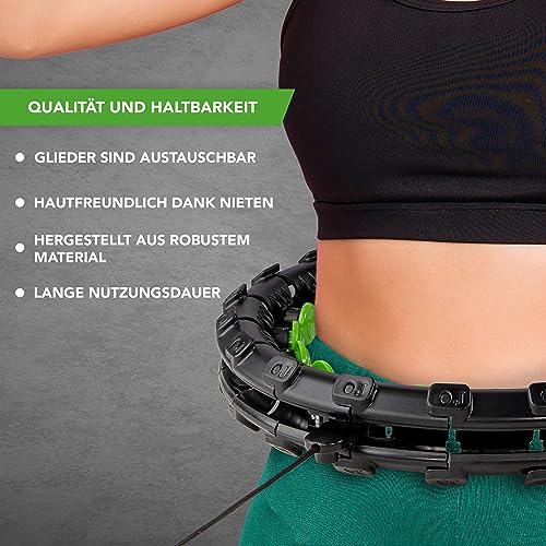 Tunturi Hula Hoop Reifen für individuelles Training
