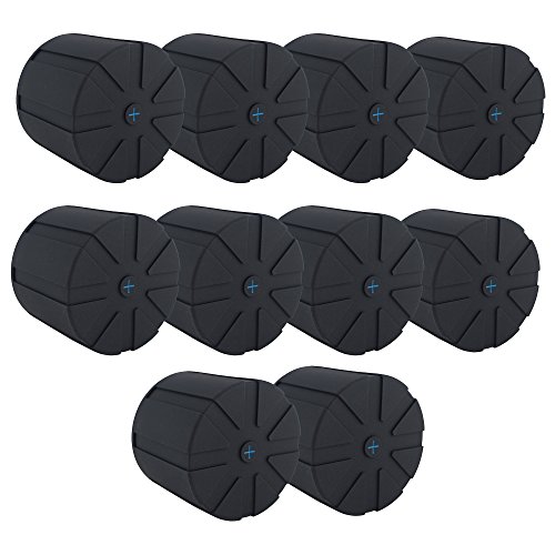 Flash Deals - 80% OFF KUVRD - Universal Lens Cap, Version 1 - Fits 99% DSLR Lenses, Element Proof, Lifetime Coverage, 10-Pack
