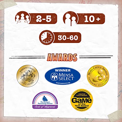 Trekking The World - The Award-Winning Board Game For Family Night | Explore The Wonders Of The World In This Strategic Globetrotting Adventure | Perfect For Kids & Adults | Ages 10 And Up #TOP3