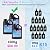 LET'S RESIN UV Resin, 1500g Odorless, Low Shrinkage, Clear Ultraviolet Epoxy Resin with Silicone Measuring Cups, for Jewelry, Molds, Craft Decoration