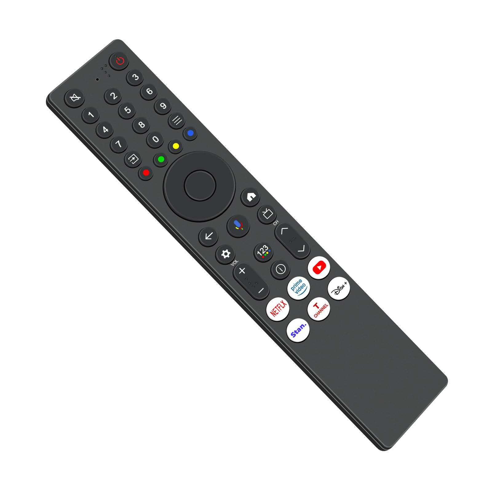 VINABTY Telecomando vocale sostituito Adatto per TCL QLED 4K QD-Mini LED, HDR TV 50C61KS 55C61KS 65C61KS 75C61KS 50Q6C 55Q6C 65Q6C 75Q6C 85Q6C 50Q7C 55Q7C 65Q7C 75Q7C 85Q7C