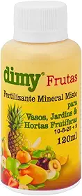 Fertilizante Líquido Dimy Frutas 120ml Frutíferas 10-8-20