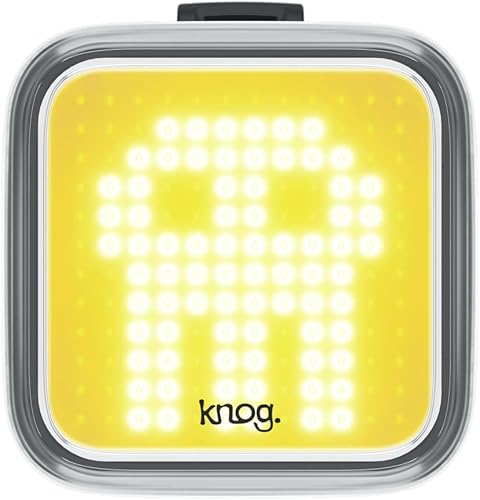 Miniatura 3 de Knog Blinder - Luz delantera cuadrada para adultos, unisex, color negro, talla única