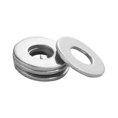 200 unidades. Arandelas M2, Fajoedas de acero inoxidable 304 planas para pernos y tornillos, M2 x 5 x 0.5 mm