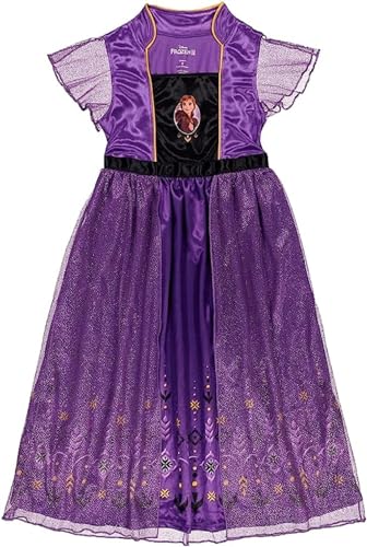 Disney Girls' Fantasy Gown Nightgown (Fantasy Anna 2, 5T)