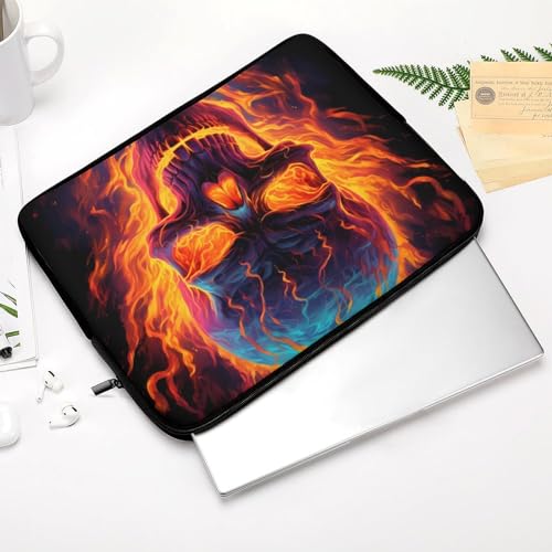 Funda para portátil con diseño de calavera 15 pulgadas miniatura 4