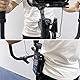 SMALLRIG Mini V Mount Batterieplatte mit Gürtelclip, V Lock Akku Montageplatte für DSLR, Kamera - 2990