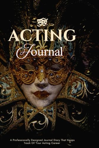 Journal pour acteurs Spotlight et carnet de notes réflexion carrière comédien