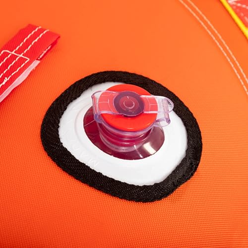 Image of Airhead Mable Towable Tube for Boating, 1-4 Rider Inflatable Boat Tube for Water Tubing, Heavy Duty Full Nylon Cover, EVA Foam Pads, Dual Tow Point, Patented Speed Safety Valve