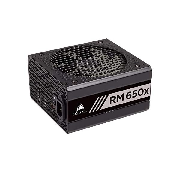 Corsair RM650x unidad de - Fuente de alimentación (650 W, PC, ATX, 80 PLUS Gold, 50 °C, ATX12V v2.4 and EPS 2.92 standards)