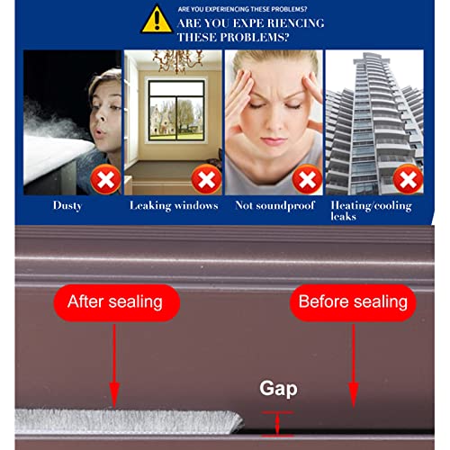 Wordmouk 10m Spazzola autoadesiva Striscia