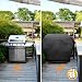 Raweao Gasgrill Abdeckhaube für Enders Chicago 3/Chicago 3R Turbo/Brooklyn Next 3, Wasserdicht Wetterfest Grill Abdeckplane, 500D Oxford Grillabdeckung Zubehör, TH-4