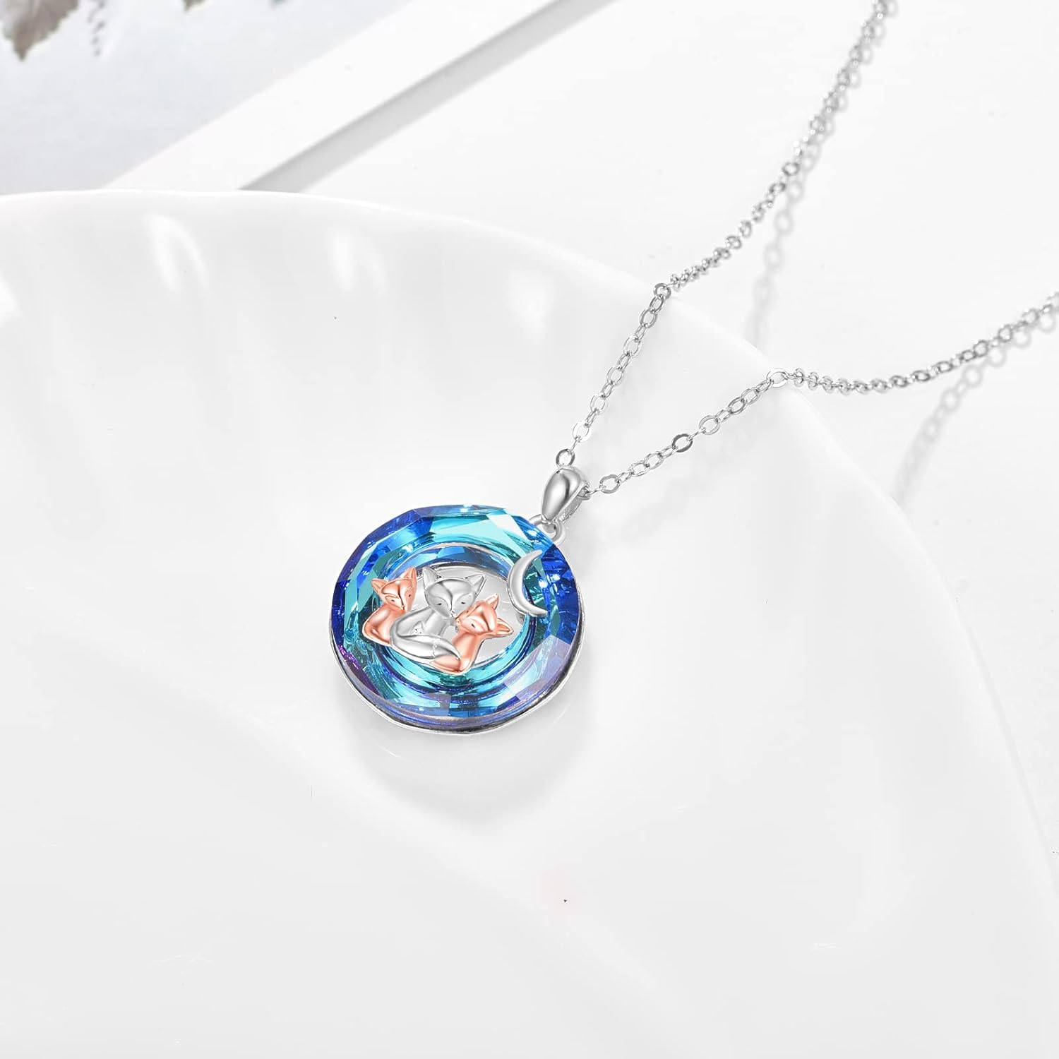 Dreamboat Animal Necklace for Women Mother Necklace Sterling Silver Family Animal Mother Day Jewelry for Mom - Image 4