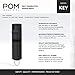 POM Pepper Spray Keychain, Quick Key Release for Instant Access, Flip Top Safety, Maximum Strength OC Formula with UV Marking Dye, 25 Bursts, 10 ft Range, 0.5 fl oz