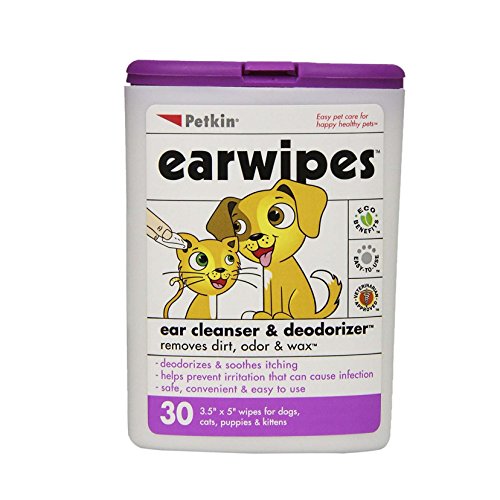 Petkin Earwipes 30 Count